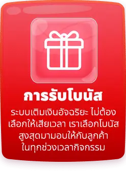 รับโบนัส